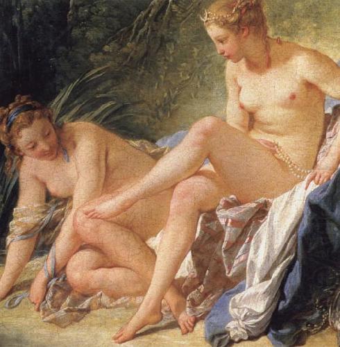 Francois Boucher Diana at the Bath(detail) china oil painting image